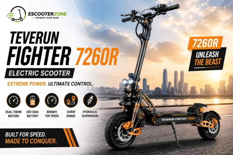 Teverun Fighter 7260R electric scooter ad