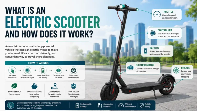 What Is an Electric Scooter and How Does It Work